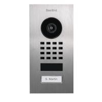 DoorBird D1101V Unterputz Video-deurintercom via WiFi WiFi, LAN Buitenunit voor RVS V4A (geborsteld) - thumbnail