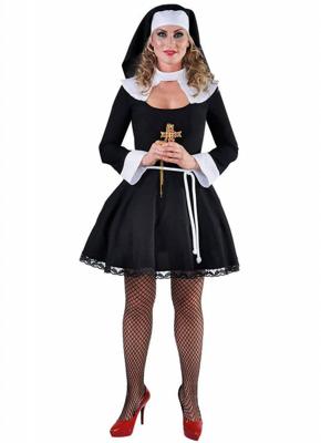 Sexy nonnen outfit kort