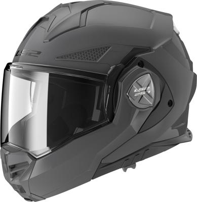 LS2 opklaphelm "ff901 advant x solid" helmet ff901 adv. x solid m grey