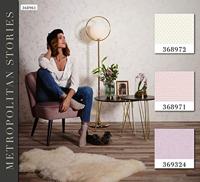 Livingwalls Metropolitan Stories wit behang | 368972 - thumbnail