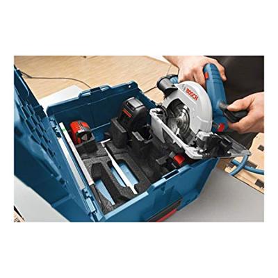 Bosch Blauw GKS 18V-57 G + FSN 1400 Professional | Accu-cirkelzaag | Set | 2 x 5.0 Ah accu + snellader | In L-BOXX - 0615990M90 Bosch Blauw GKS 18V-57 G + FSN 1400 Professional | Accu-cirkelzaag | Set | 2 x 5.0 Ah accu + snellader | In L-BOXX - 0615990M90