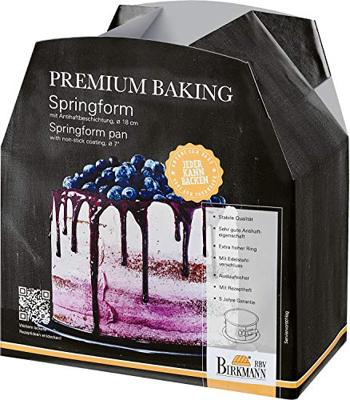 Birkmann Springvorm Premium Baking - Geëmailleerde bodem - PFOA-vrij - ø 18 cm