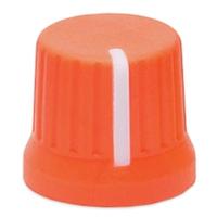 DJ TechTools Chroma Caps 180 Fatty Knob Blue Neon Orange draaiknop - thumbnail