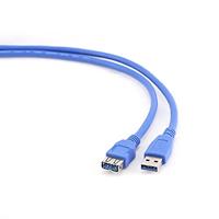 Verlengkabel USB GEMBIRD CCP-USB3-AMAF-10 3 m Blauw - thumbnail