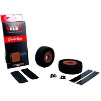 Velox stuurtape maxi cork bicolor zwart/bruin (2st) - thumbnail