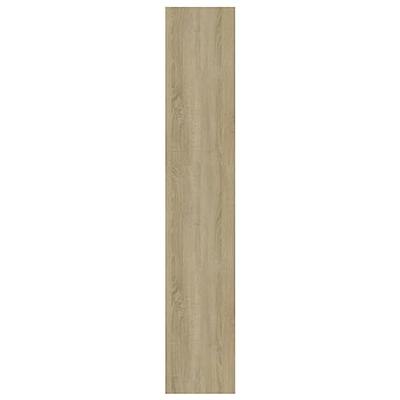 Boekenkast/kamerscherm 60x30x166 cm bewerkt hout sonoma eiken