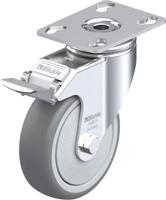 Blickle LKPA-TPA 101KF-FI Zwenkwiel met rem Wieldiameter: 100 mm Draagvermogen (max.): 110 kg 1 stuk(s) - thumbnail