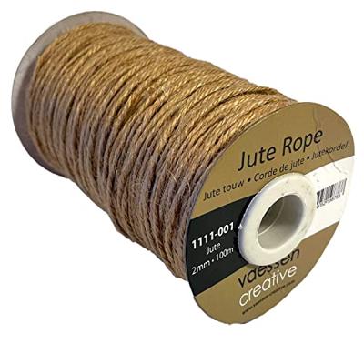 Vaessen Creative • jute touw naturel 2mmx100m