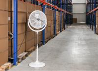 CasaFan SPEED2PROTECT IP54 SL Staande ventilator 120 W (Ø x h) 495 mm x 1215 mm Wit Met wintermodus - thumbnail