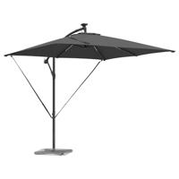 Cantilever Banana Parasol Antraciet 249 x 249 x 250 cm - thumbnail
