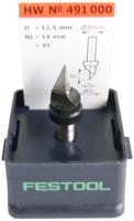Festool HW S8 D12,5/45° Freesbit Gipsplaatfrees 45° S 8 mm 12,5mm - 491000 - thumbnail