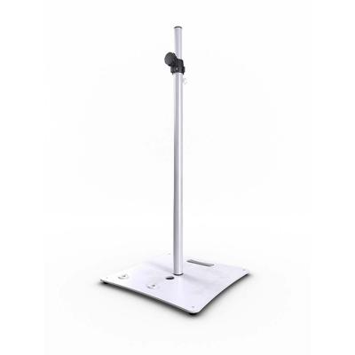 Hilec Stick SW wit speakerstatief met vierkante stalen voet Hilec Stick SW wit speakerstatief met vierkante stalen voet