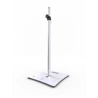 Hilec Stick SW wit speakerstatief met vierkante stalen voet - thumbnail