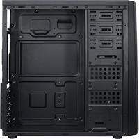 Inter-Tech B-42 RGB Tower PC-behuizing Zwart Geïntegreerde verlichting - thumbnail