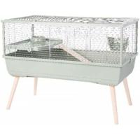 Verhoogde knaagdierenkooi - Zolux - Néolife - Voor cavia's - 99 x 54 x 79 cm - Groen - thumbnail