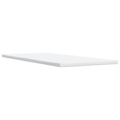 Boxspring met matras stof blauw 80x200 cm