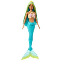 Mattel Barbie a touch of magic modepop zeemeermin blauw - thumbnail
