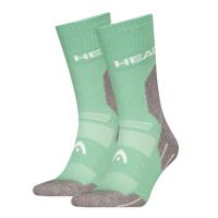 HEAD Wandelsokken All Climates Hiking Crew 2-pack Licht Groen-43/46 - thumbnail