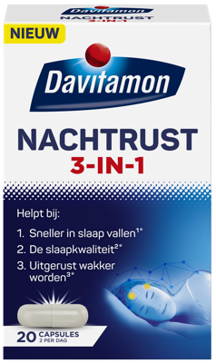 Davitamon Nachtrust 3-in-1 20 Capsules