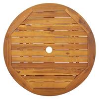 Tuintafel inklapbaar 70 cm massief acaciahout - thumbnail