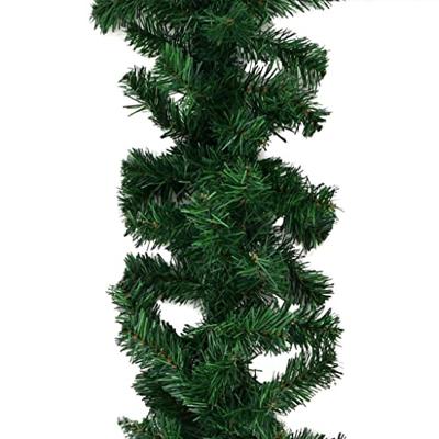VidaXL Kerstslingers 4 st 270 cm pvc groen