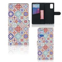 Samsung Galaxy A02s | M02s | Bookcase | Tiles Color - thumbnail