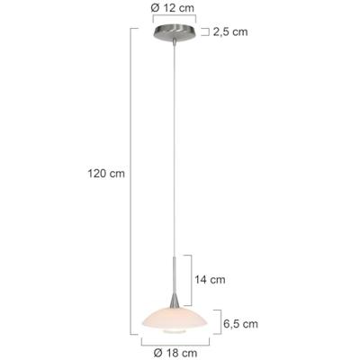 Steinhauer Design hanglampTallerken Ø 18cm - 2655ST