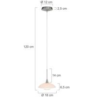 Steinhauer Design hanglampTallerken Ø 18cm - 2655ST - thumbnail