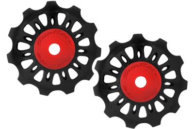 Sunrace sp856 derailleur wieltjes 7/8/9/10/11 speed 2 stuks op kaart