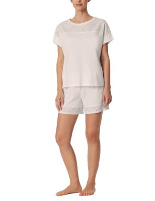 Schiesser Schiesser Pyjama Short off-white 182536 38/M
