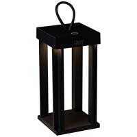 Konstsmide Cannes schwarz 7819-750 LED-lantaarn LED LED 2.2 W Zwart - thumbnail