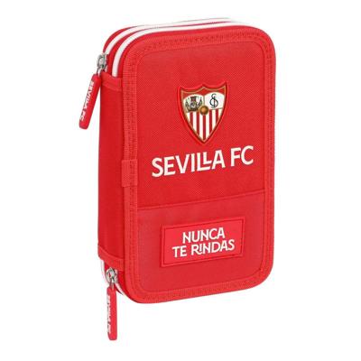 Dubbele etui Sevilla Fútbol Club Rood (28 Onderdelen) Dubbele etui Sevilla Fútbol Club Rood (28 Onderdelen)