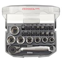 Gedore RED R49005023 3300026 Dopsleutel-bitinzet 23-delig - thumbnail