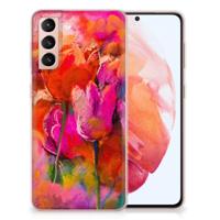 Smartphone hoesje Samsung Galaxy S21 Tulips - thumbnail
