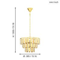 Eglo Gouden hanglampErseka Ø 38,5cm - 99098 - thumbnail