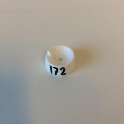 MB wit/zwart 172 voor op kledinghanger