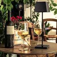 Franssen Oplaadbare tafellampFinmotion Accu zwart - 389142 - thumbnail
