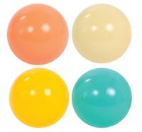 75 gemengde speelballen LUDI meerkleurig - thumbnail