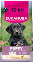 Eukanuba Puppy Large kip hondenvoer 2 x 15 kg - thumbnail
