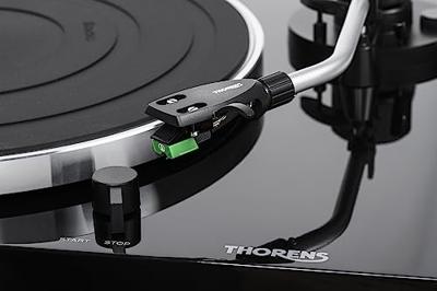 Thorens TD 204 platenspeler zwart - thumbnail