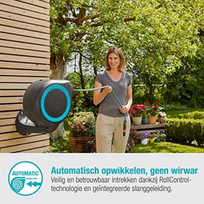Gardena Wandslangenbox RollUp S 15m - thumbnail
