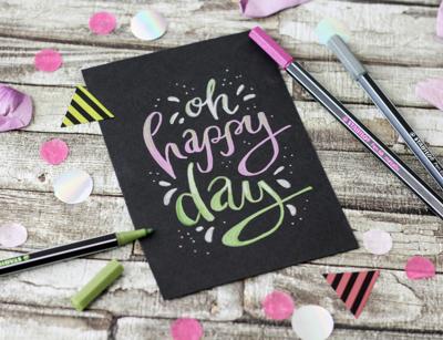 Stabilo pen 68 metallic viltstiften, 8st.