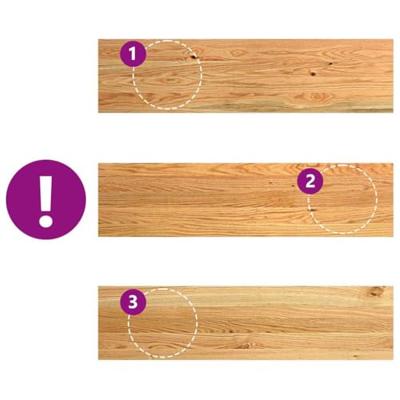VidaXL Traptreden 4 st 100x25x2 cm massief eikenhout lichtbruin VidaXL Traptreden 4 st 100x25x2 cm massief eikenhout lichtbruin