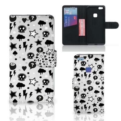 Telefoonhoesje met Naam Huawei P10 Lite Silver Punk Telefoonhoesje met Naam Huawei P10 Lite Silver Punk