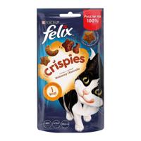 FELIX Crispies Beef, Chicken - droogvoer voor de kat - 45 g - thumbnail