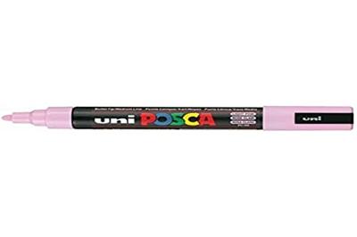 Paintmarker uni posca pc5m m lichtroze | 6 stuks