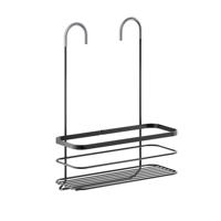 Metaltex Doucherek 28x14x38 cm Zwart/Metaal - thumbnail