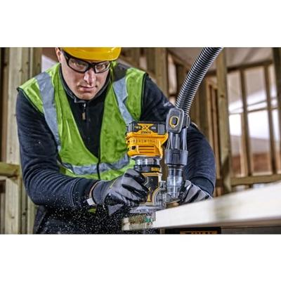 DeWALT DCW604N Accu boven- en kantenfrees 18V XR Basic Body - thumbnail