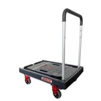 4tecx Plateauwagen 80 x 52 x 87/10cm inklapbaar 200kg - thumbnail