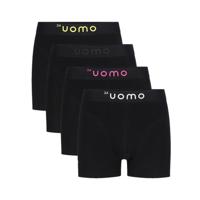 4-Pack Boxershorts Zwart - thumbnail